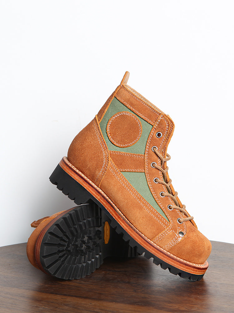 Heavy Skydiving Worker Boot Canvas High Top